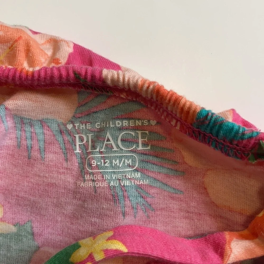 Children’s Place Tropical Pink and Yellow Toddler Dresses